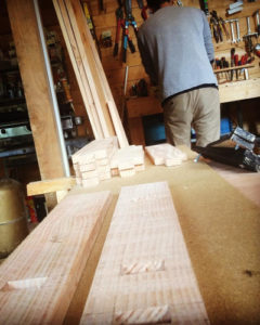 Un atelier bois dans le tiers lieu de lozere