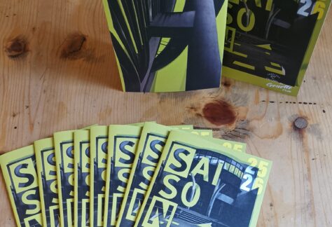 Visuel de saison 25-26 du Théâtre de la Genette Verte