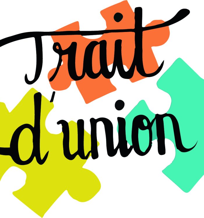 Logo pour l’association Trait d’Union​